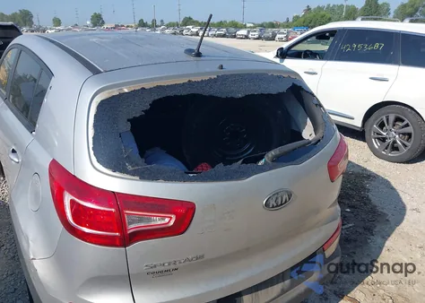 2012 Kia Sportage Lx from USA, damaged, VIN KNDPB3A2XC7267846